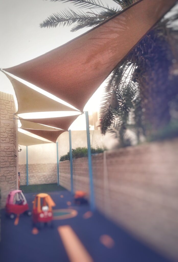 Nursery Shade sail in Jumeirah